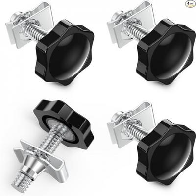 Saddlebag Locks Theft Deterrent Saddle Bag Mounting Screw Bolt Black Compatible
