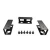 Under Desk Double Decker Laptop Holder Mount with Screw Under Desk Laptop Mount Bracket Under Table for Laptop Keyboard