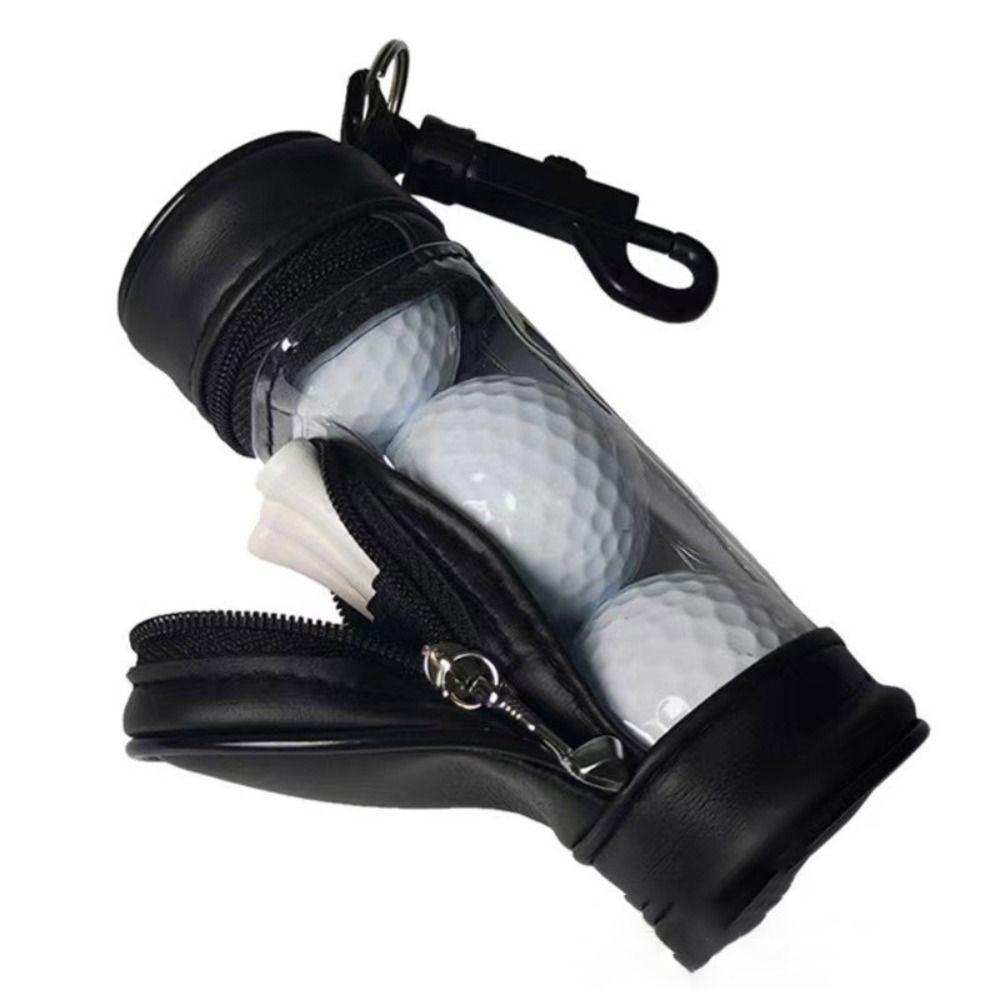 Can Hold 3 Balls Golf Ball Waist Pack Portable Golf Waist Pouch Durable Golf Ball Storage Bag  Gift