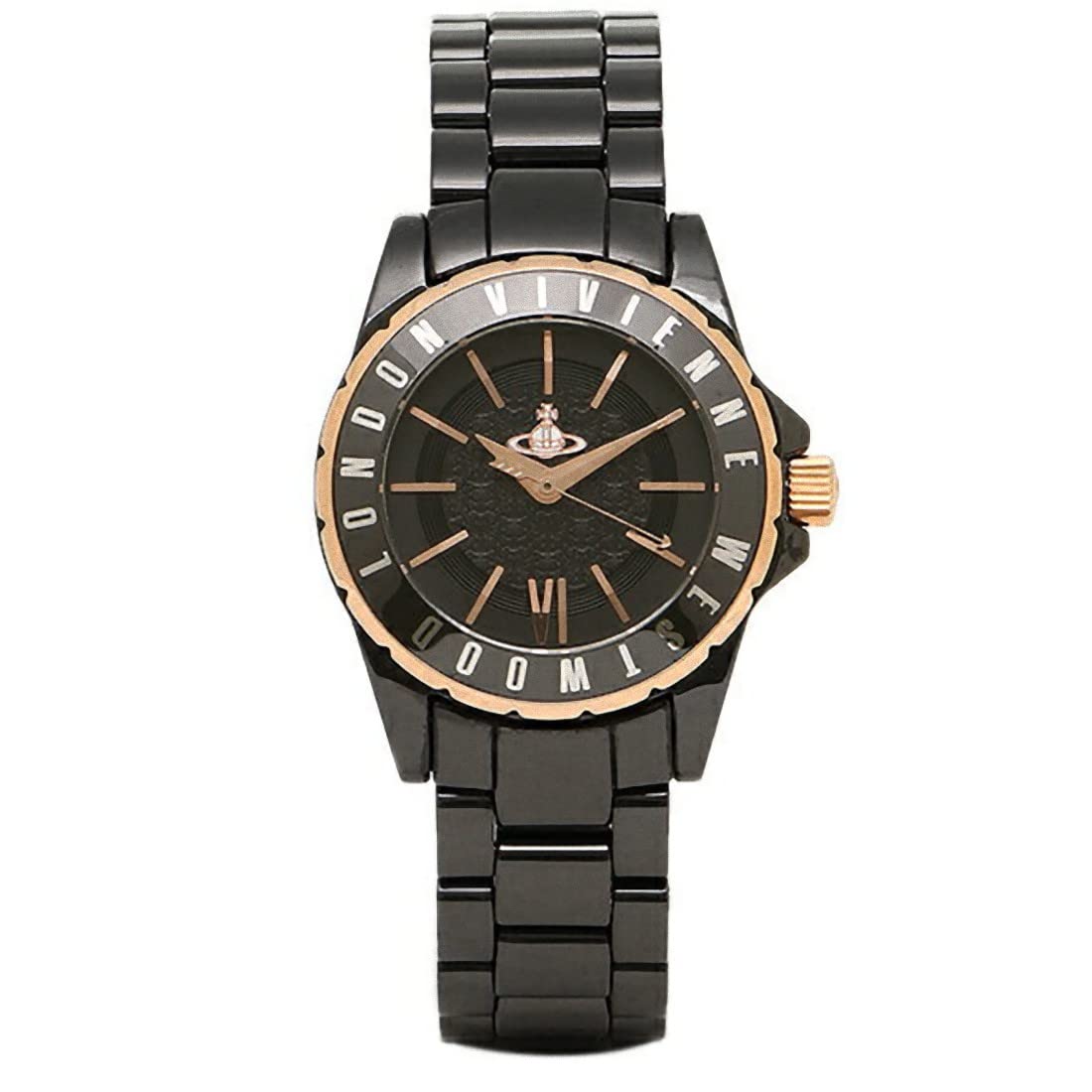 Vivienne Westwood VV088RSBK SLOANE2 Wristwatch Watch Gold (Vivienne Westwood) Black/Red [Used]