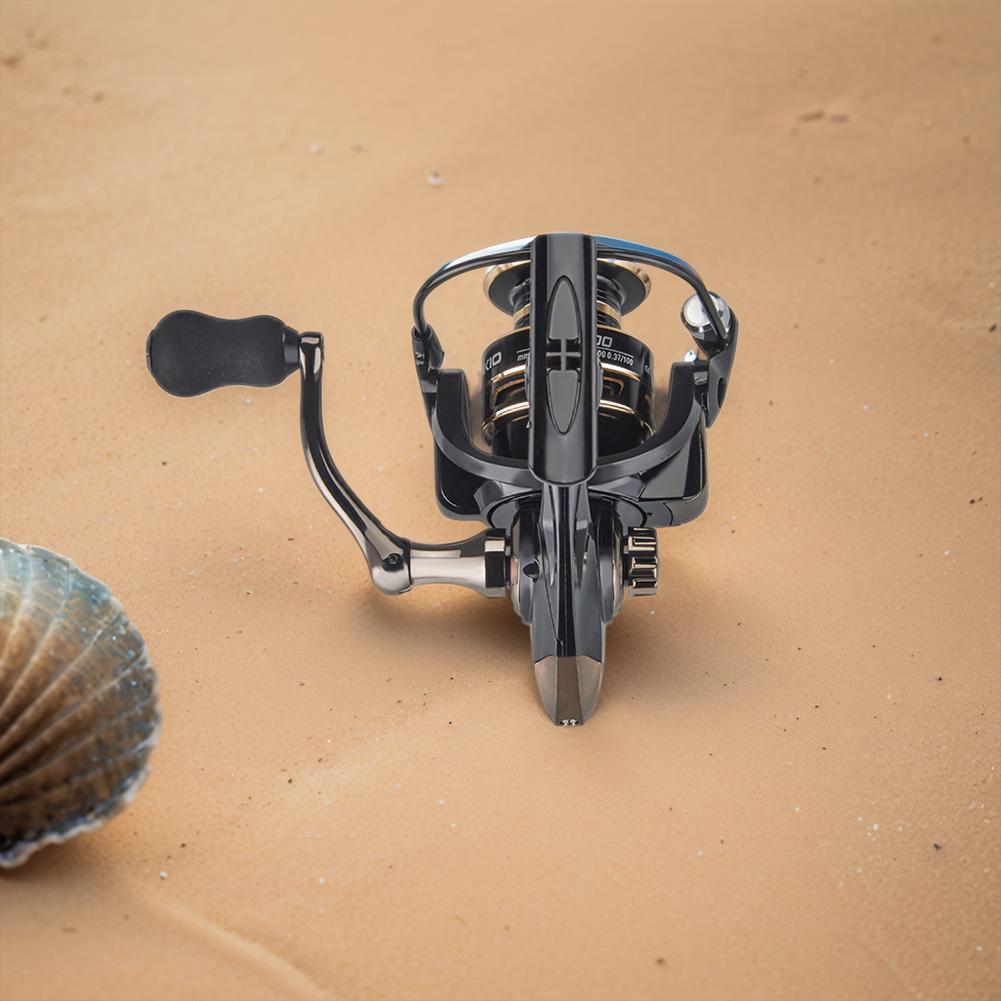 All Metal Fishing Reel 10KG Max Drag Casting Reel 5.2/1 Gear Ratio All Purpose Fishing Spinning Reel for Freshwater Saltwater