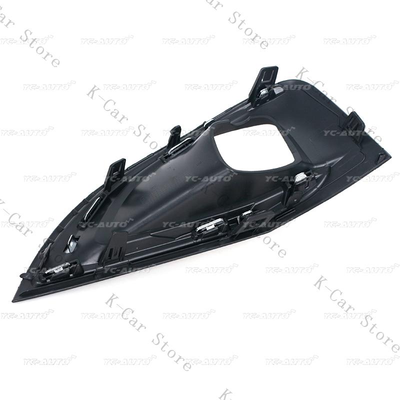 Auto Frontstoßstange Untere Kühlergrill Nebelscheinwerferabdeckung Ohne Sensorloch Nebelscheinwerferabdeckung Zierleisten Für Peugeot 4008 5008 GT YL004127XT