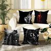 Singer XXXTentacion Rap Hip Hop Music Pillow Case Fashion Square Pillowcase Bedroom Sofa Room Ins Decoration Leisure Cushion