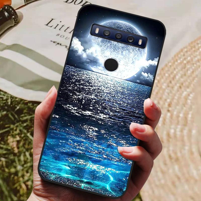 For TCL 10 SE Case Luxury Wolf Lion Silicone TPU Soft Cover Phone Case For TCL 10 SE Coque TCL 10SE Capa TCL10 SE Cute Funda