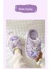 Official Hello Kitty Kuromi Women's Cotton Slippers - Autumn/Winter 2025 Cute Cartoon Plush
