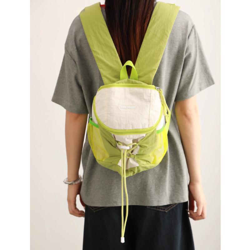 Little Fresh Women's 2025 New Lightweight Outdoor Sports Cycling Versatile College Student School Bag Women's Backpack