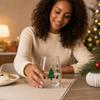 Weihnachtlicher Wasserbecher für heiße und kalte Getränke, Festlicher Feiertags-Tumbler für den täglichen Gebrauch, 420___0__