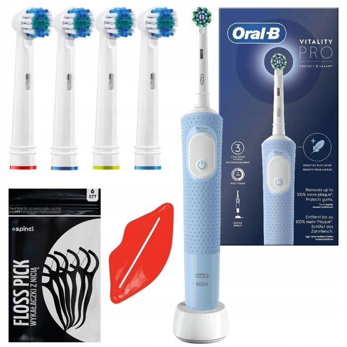 Electric Toothbrush - Oral-B - Vitality Pro D103 - 3 Modes - Timer - Accessories Included