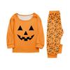 Druck Niedliches Familien-Set Pyjamas, Hauskleidung, Familien-Set Langarm-Oberteil Hosen-Set