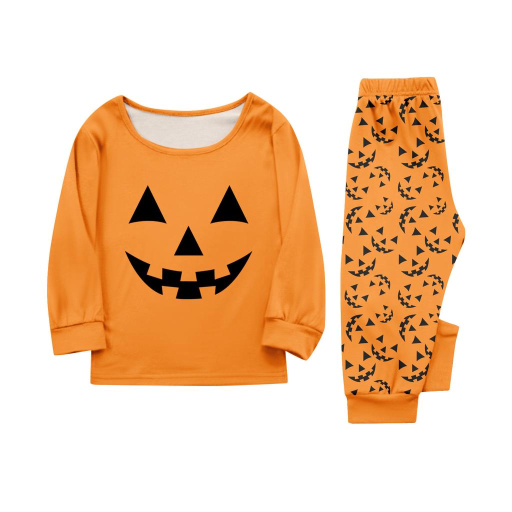 Druck Niedliches Familien-Set Pyjamas, Hauskleidung, Familien-Set Langarm-Oberteil Hosen-Set