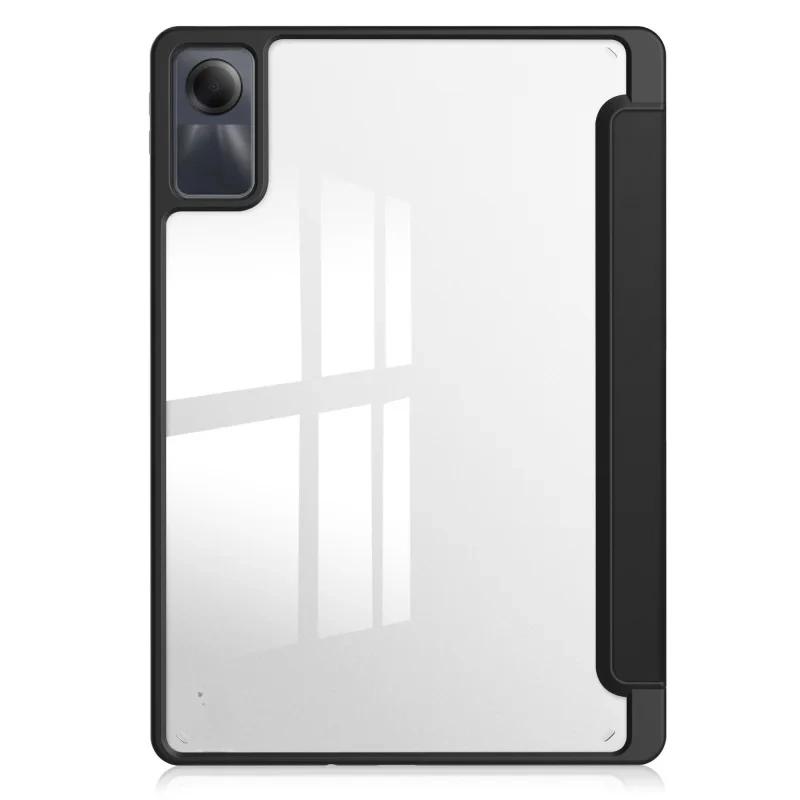 Tablet Case For Xiaomi Redmi Pad 2 Case 11inch Tri-Fold Acrylic Pen Slot