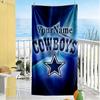 Dallas Personalized Name Beach Towel High Absorbency & Quick-Dry Portable for SwimmingBeachCamping Travel Beach AccessoriesGym