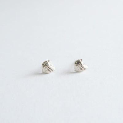 DOL Silver 925 Heart Shell Earring