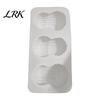 Versatile Kitchen Dessert Mold Peanut Shaped Silicone Baking Mold, with 3 Cavity, Flexible Non-stick Heat Resistant Tool Tray, for DIY Chocolate