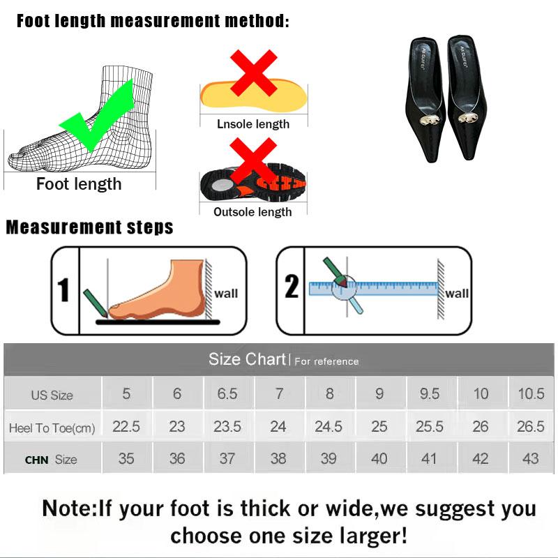 Fashion New Fashion Metal Women Heeled Slippers Sandals Shoes Female Mules Summer Beach Pointed Toe Ladies Flats Slippers Shoes Slides