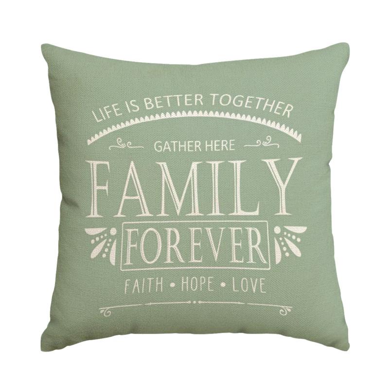 Vikama Floral Cushion Cover Summer Decorative Cushion Cover Rustic Country Home Living Room Sofa Bedroom Cushion Cover