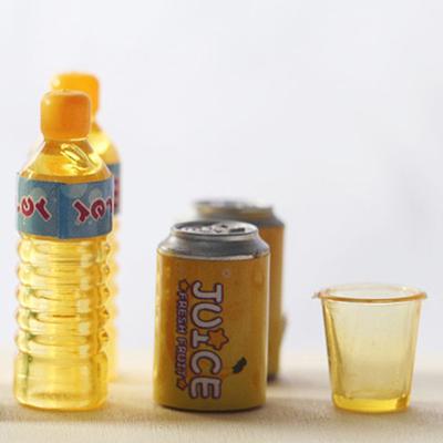 6Pcs/Set 1/12 Dollhouse Miniature Accessories Kitchen Mini Juicer Beverage Model