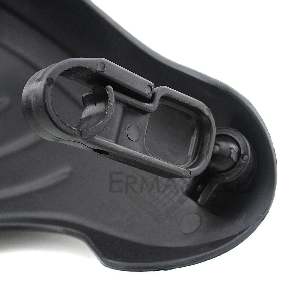 Apărător de mână pentru motocicletă de 22 mm, rezistent la vânt, Accesorii universale Apărătoare de mână pentru motocross, pentru motociclete sport, biciclete de stradă