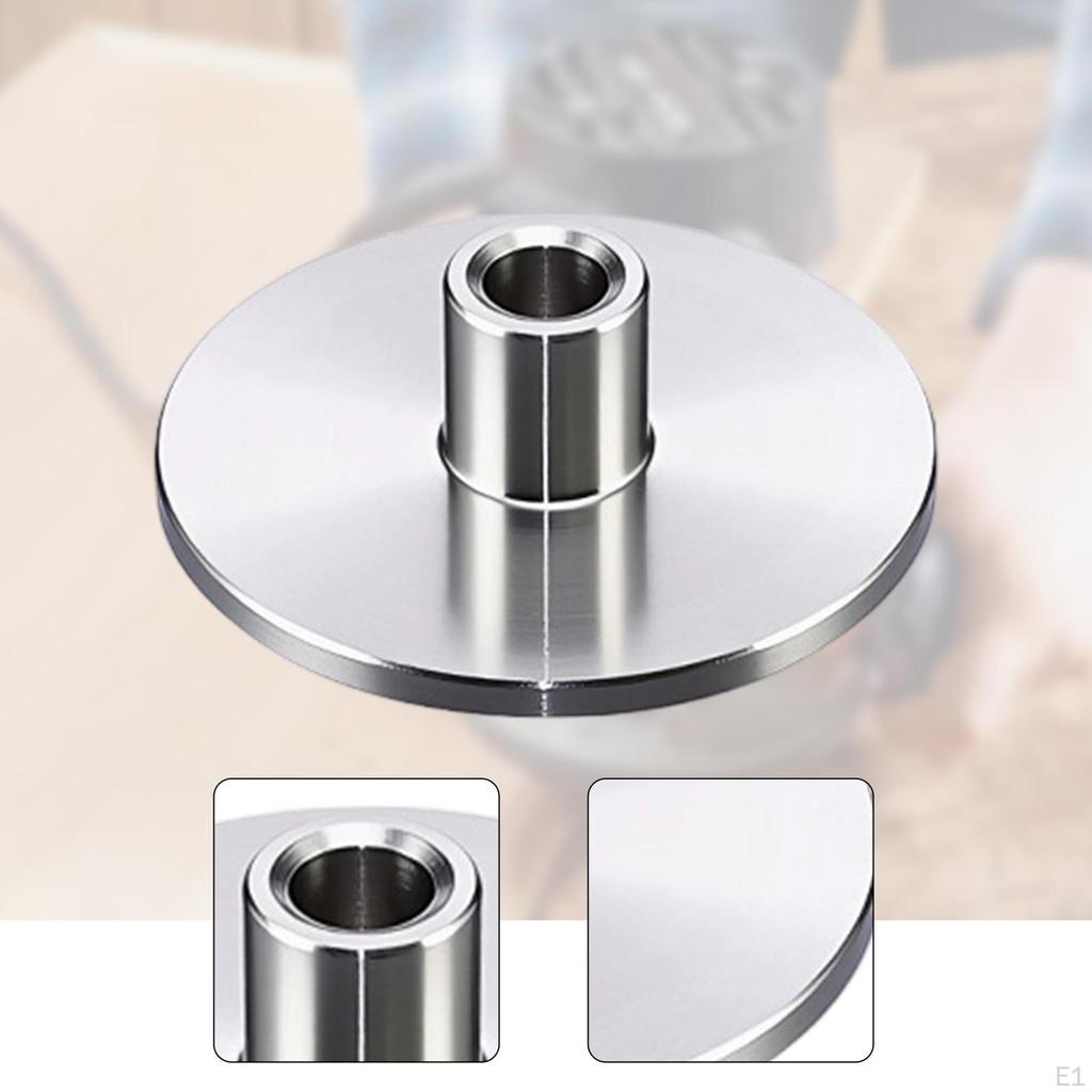 Router Template Guide Tool Multifunctional Bushing Stainless Steel for Trimming, Slotting