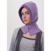 Original Niche Balaclava Hat Women, Winter New Big Head Circumference Warm Ear Protector Wool Knitted Hat