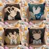 Anime B-Bungo Stray D-DogsS Cushion Cover Home & Car Multi-Scene Pillow Cover - Reversible, Soft & Durable for Daily Use