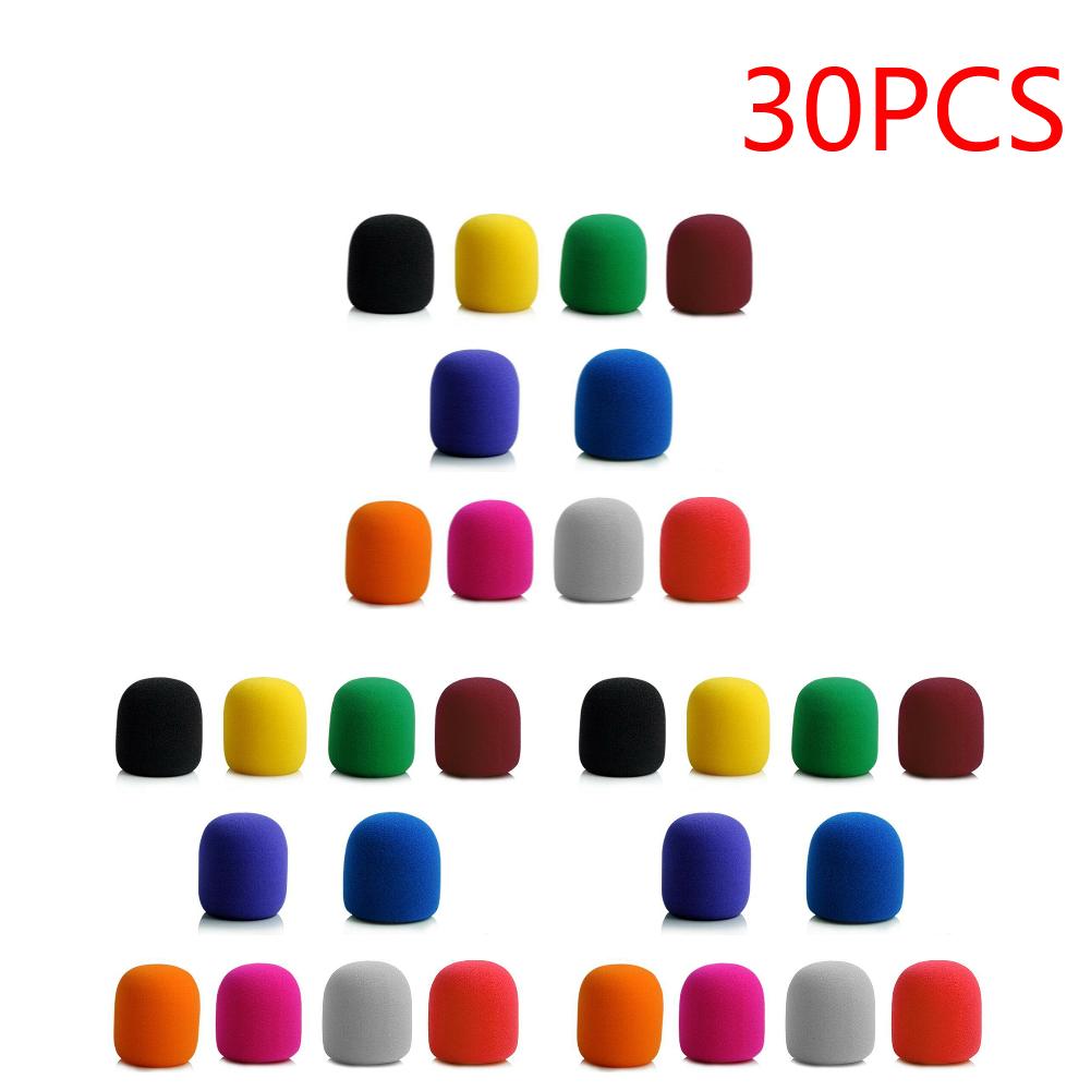 Mic Foam Microphone Sponge Covers Professional Studio Windscreen Shield Handheld Microphone DJ Windproof Mic Sleeve
