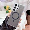 Applicable To Samsung S26Ultra Crystal Color Fox Tail Pattern Magnetic Mobile Phone Case S26Plus Anti-drop S26 Protective Case