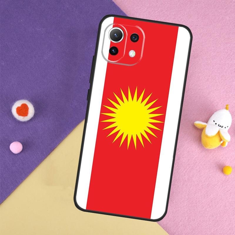 Yazidi Flag Ezidxan Case For Xiaomi 13 14 15 Ultra 11T 12T 13T 14T Pro POCO X7 Pro X3 X5 X6 F5 F6 M6 Pro Cover