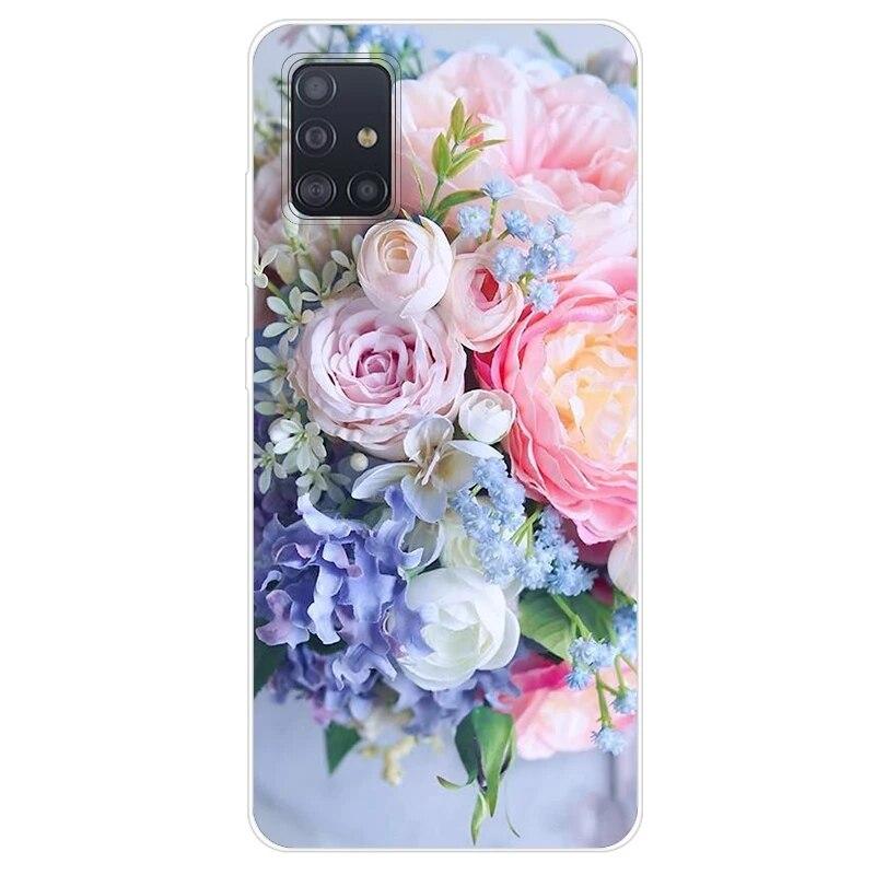 

Чехол для Samsung Galaxy A51, мягкий силиконовый чехол-бампер из ТПУ для телефона Samsung A71 A51 A515 A515F A 71 51, чехол Fundas Capa Samsung A51