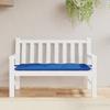 Garden Bench Cushion Blue 120 X 50 X 7 Cm Oxford Fabric