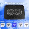 CPU Cooling Foldable Laptop Table RGB Two Fans Laptop Stand Holder Notebook Riser Notebook