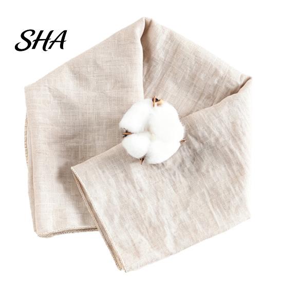 No Loose Edges Napkins Rustic Cloth Napkin, Solid Color Cotton 18 x Inch Washable Soft Durable Dinner Napkin for Home Wedding Bridal Shower Baby Table