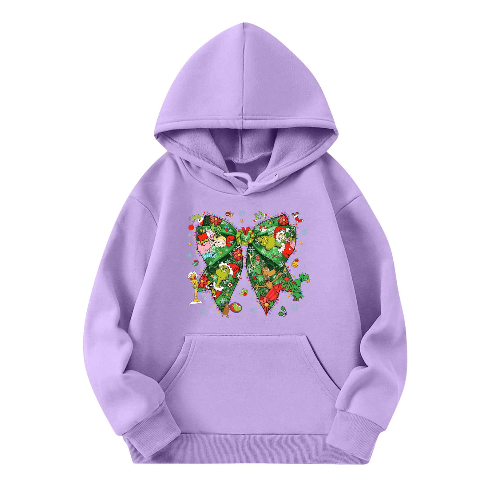 

Детская мода Легкий пуловер с длинным рукавом с карманами Толстовка с принтом 110