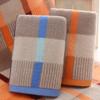 Thickened dark checkered towel pure cotton creative sports towel face towel