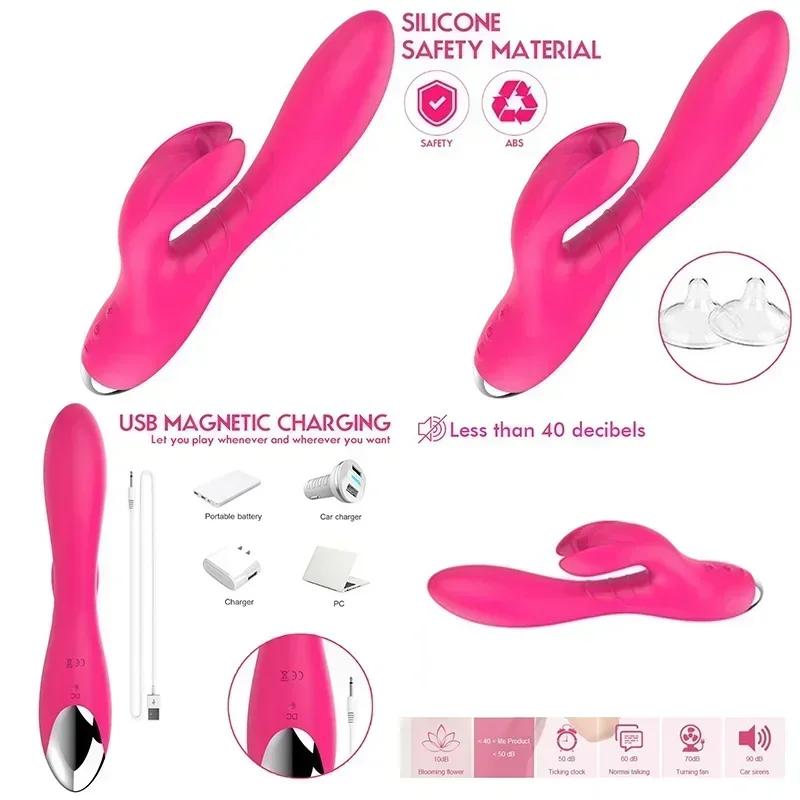 Telescopic Remote Control Vibrator Fetish Dildo Male Bd Toys Female Clitoris Sextouse Tricks Prostate Massage Anal Tail Toys