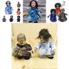 Frightening Electric Walking Ghost Doll For Halloween Creepy Decorations With Realistic Features
