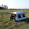 Outdoor Double-Layer Tent Camping Camping Equipment Villa More than Pavilion People Thick and Portable Waterproof and Sun Protection Wild