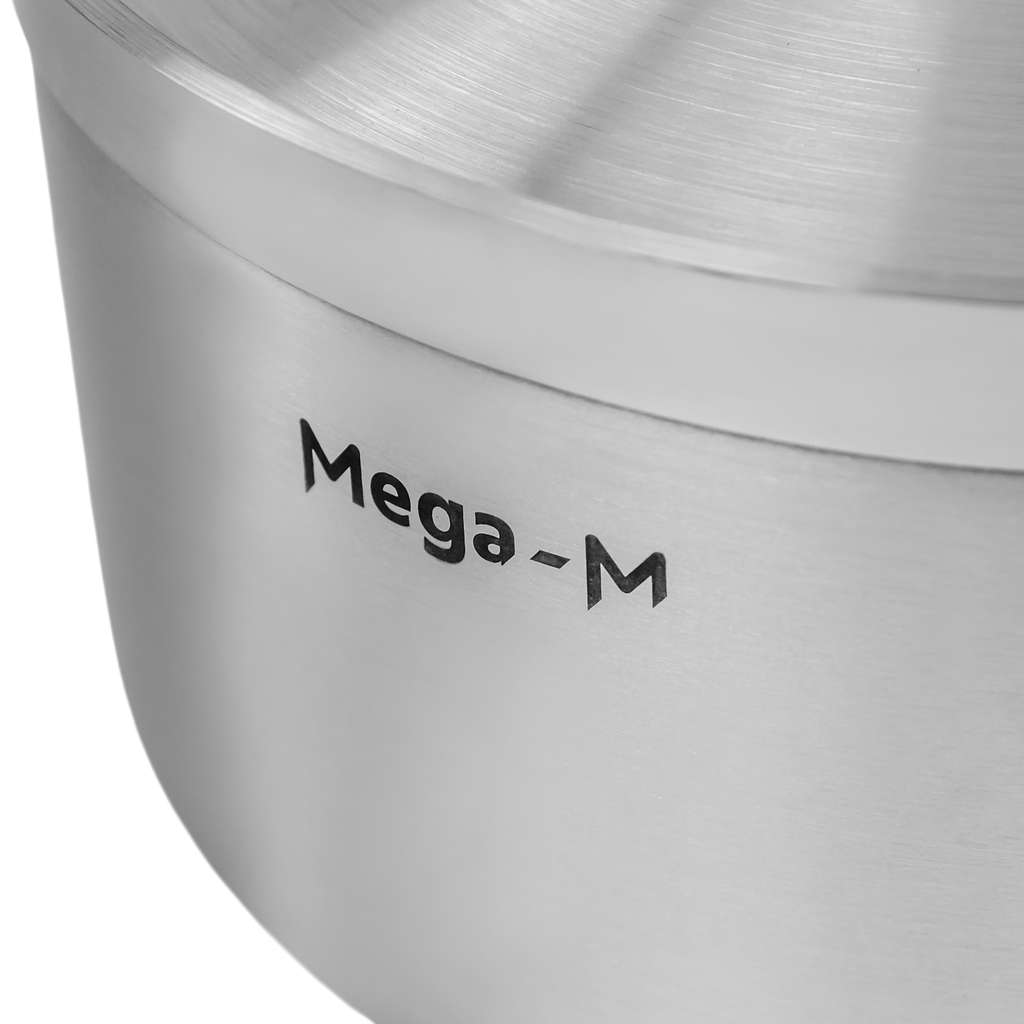 Tall catering saucepan with lid Mega-M PRO 8l dia. 26 cm x h 14.5 cm N