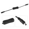 5Pcs 28.5cm   Power Adapter Connector Inline with ONCelsiusOFF   for LED Strip Lights White