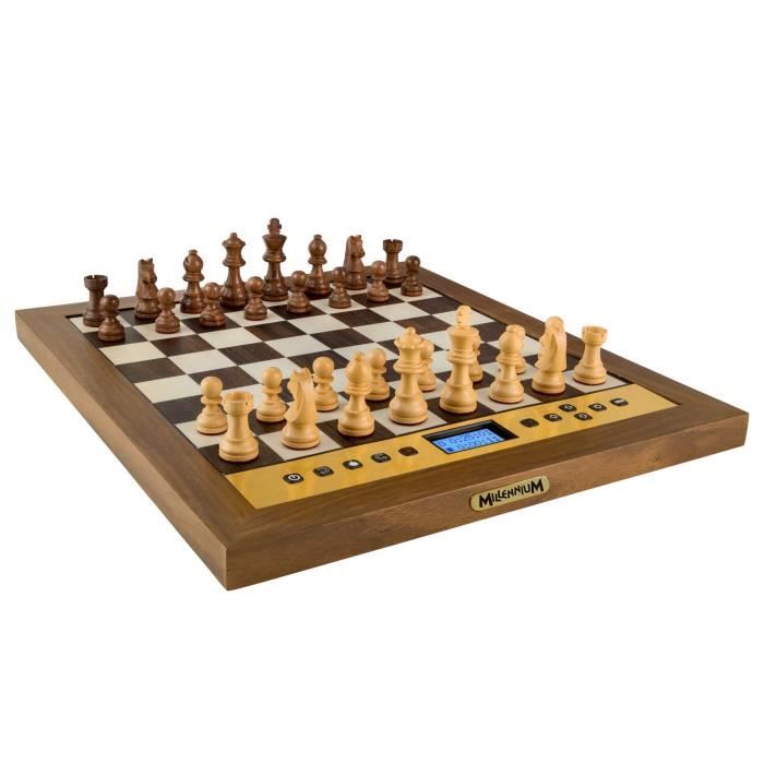 Jeu D'échecs Électronique - MILLENIUM - M830 - Noir - Radiocommandé - À Partir De 14 Ans