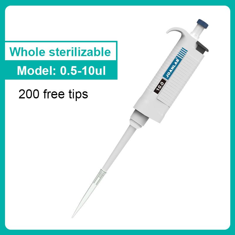 Autoclavable Digital Adjustable Micropipette Lab Equipment High-temperature Sterilization Laboratory Pipette