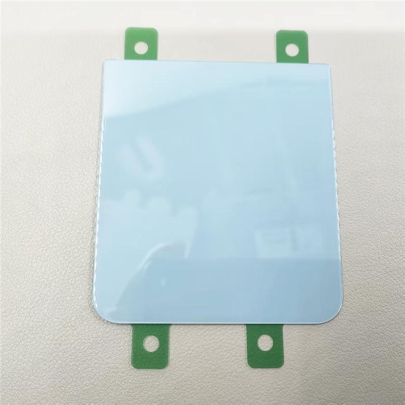 Glas-Akkuabdeckung für Samsung Galaxy Z Flip 5 5G F731 Rückseitige Gehäuseabdeckung Ersatz