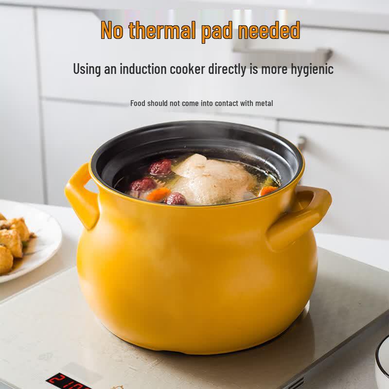 IKTN Thickened Ceramic Casserole Pot