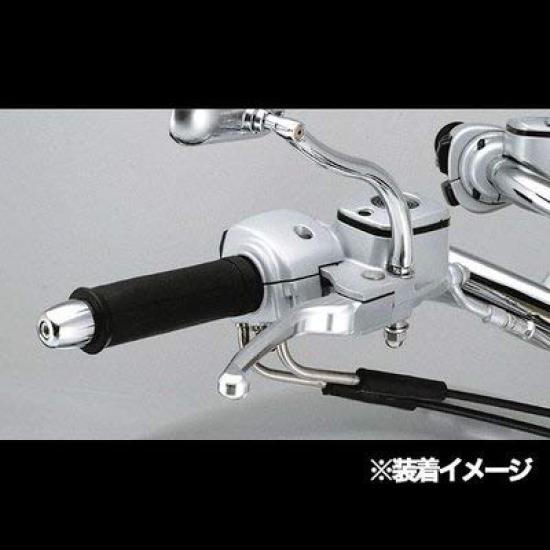 Kijima Motorcycle Parts Bar End 21mm Inner Weights, Diameter, 380g, Harley-Davidson Chrome, HD-04808