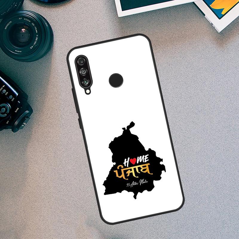 Punjab Map Outline For Huawei Nova Y70 Y91 Y72 Y73 Y60 Y90 Y61 8i 7i 11i 12i 12s 9 10 SE P20 P30 P40 Lite Case
