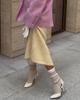 2024 Rose Pink Long-Haired Suit Jacket: European American Women's Street Fashion