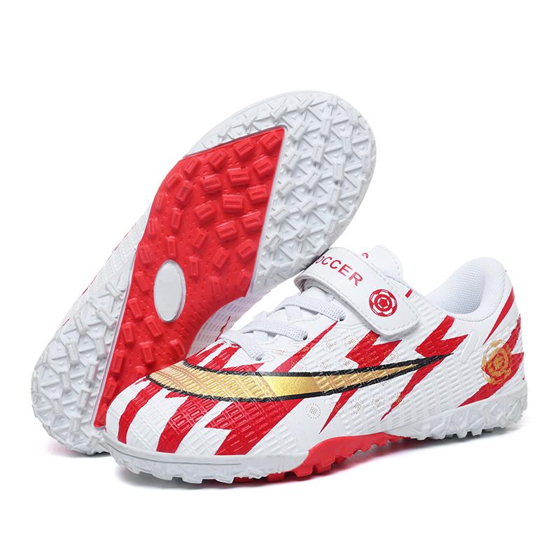 

New Kids Soccer BootsSociety School Football Sport Shoes Cleats Grass Sneakers Boy Girl Outdoor Sport Athletic Training Sports Footwear28-39 28