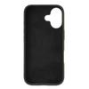 Audi Silicone Case Iphone 16 6.1Czarny/Black Hardcase Au-Lsrip16-Q3/D1-Bk
