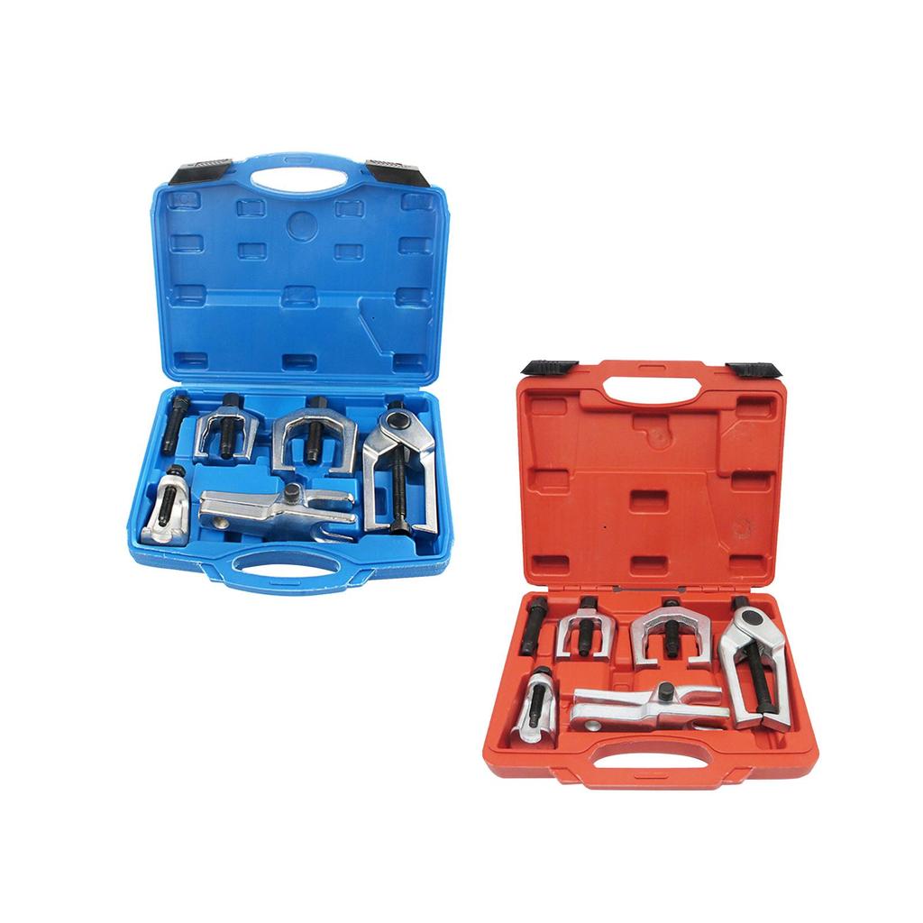5x Front End Service Kit,Ball Joint Separator,Tie Rod End Puller Hand Tool,Pitman Arm Puller Tie Rod End Removal Tool for Car