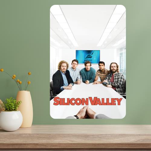 Silicon Valley Classic TV Show Metal Poster Sign 20x30cm(7.8x11.8inch)